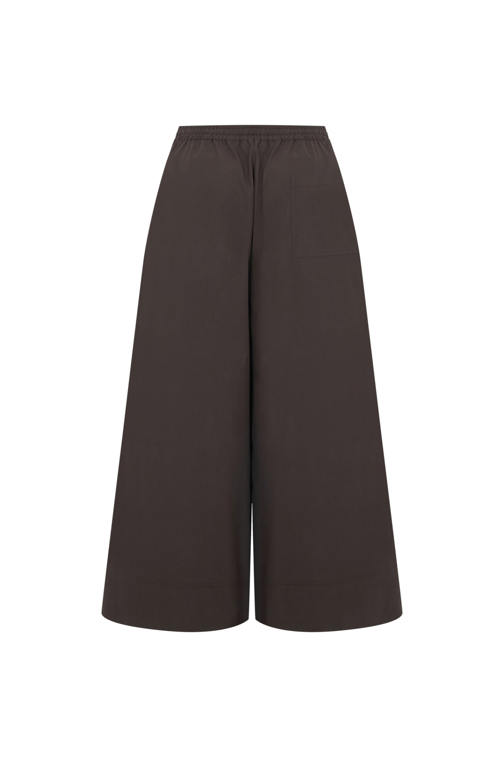 Caria Wide Leg Pants - Kahve (2)