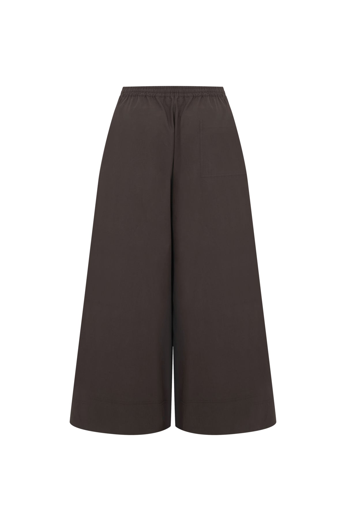 Caria Wide Leg Pants - Kahve (2)