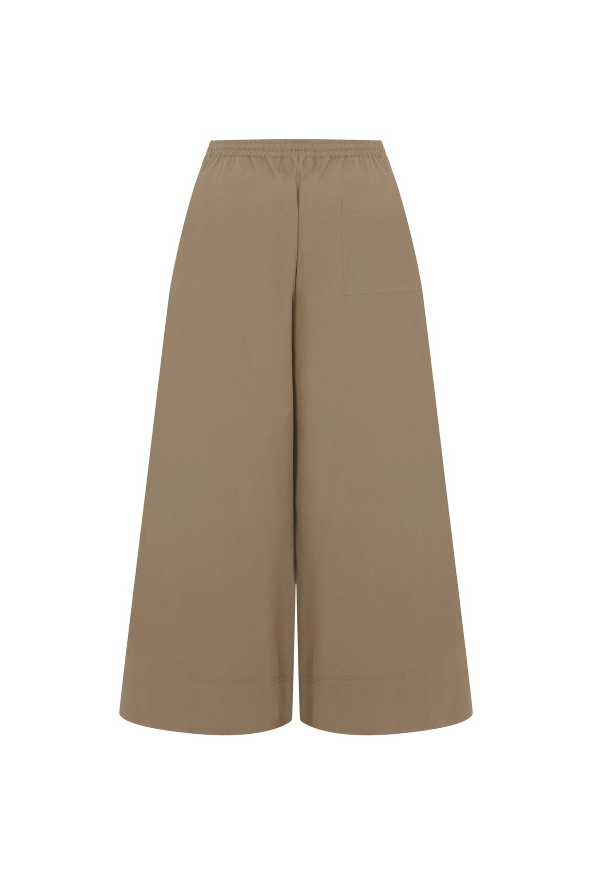 Caria Wide Leg Pants - Bej