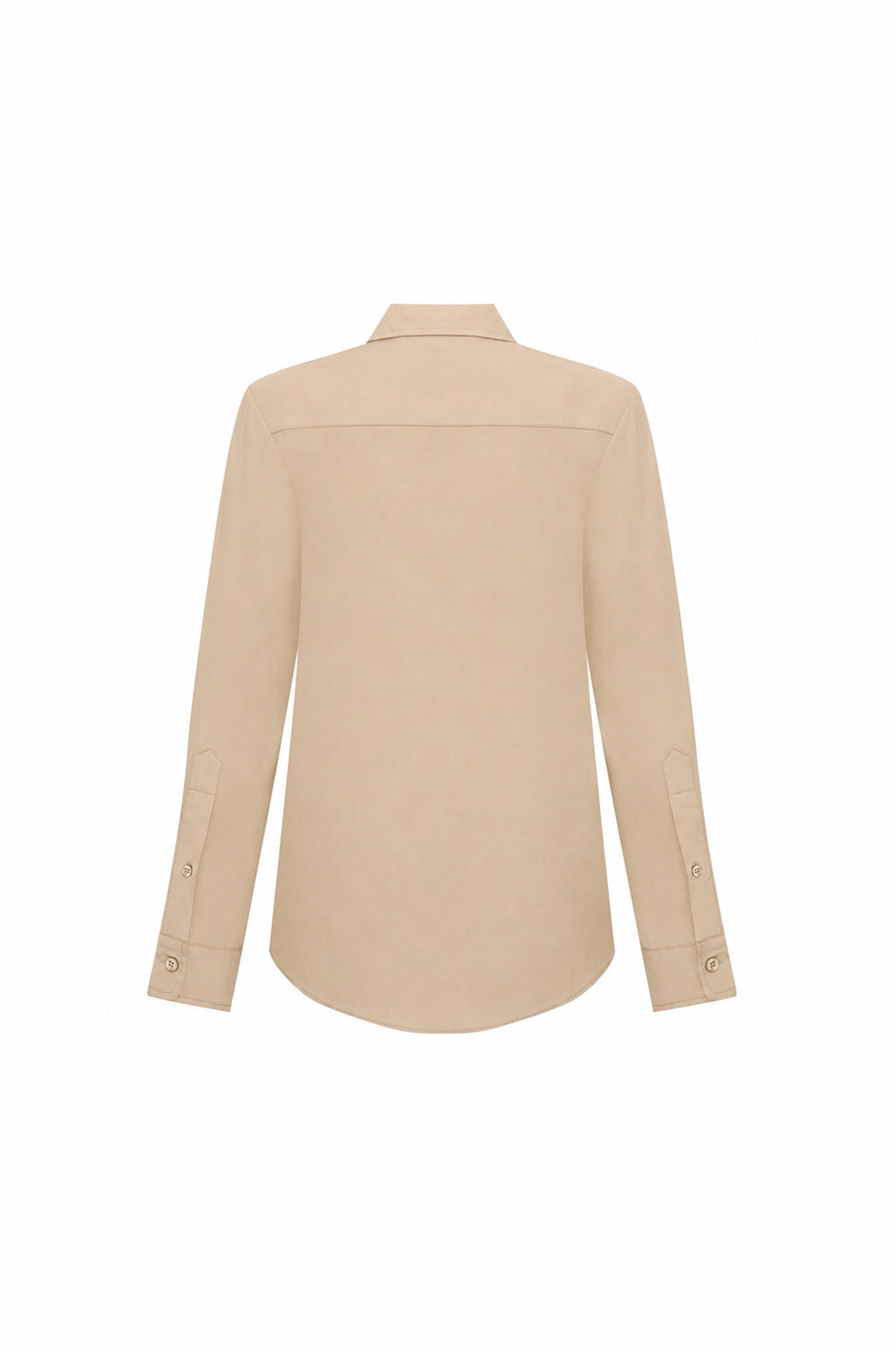 Mira Slim Fit Shirt - Bej (3)