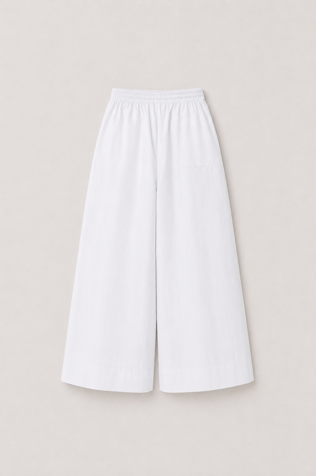 Caria Wide Leg Pants - Beyaz (2)