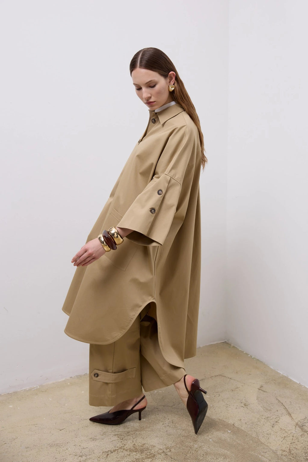 Zelya Overcoat - Bej (2)