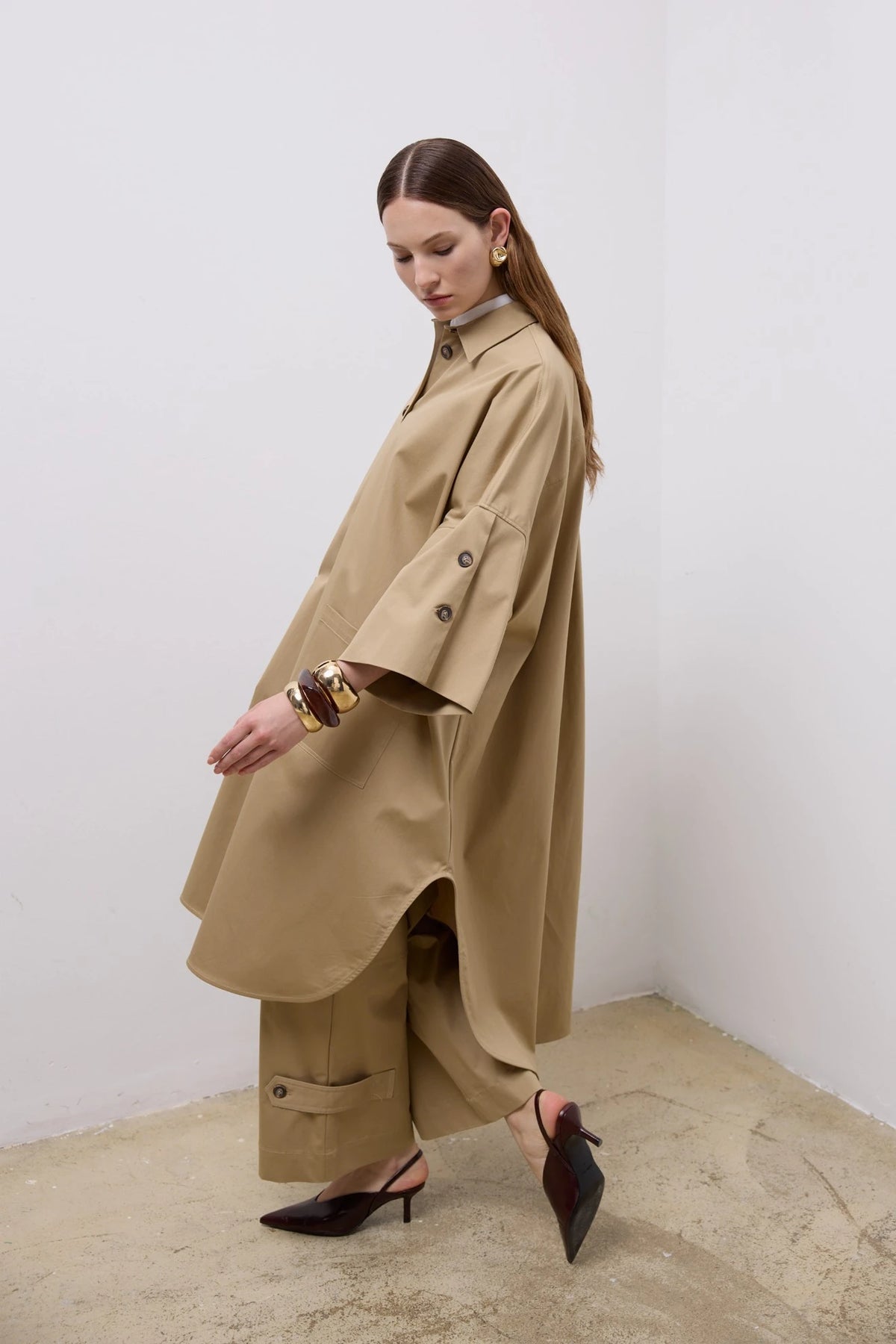 Zelya Overcoat - Bej (2)