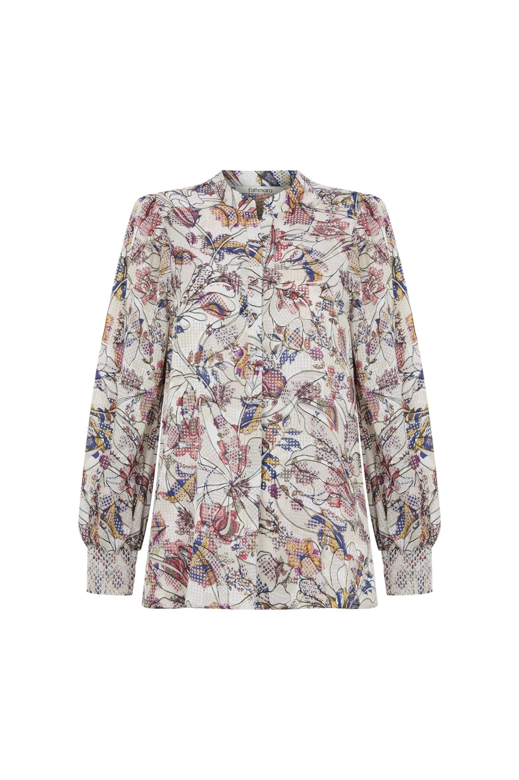 Devi Blouse - Desenli