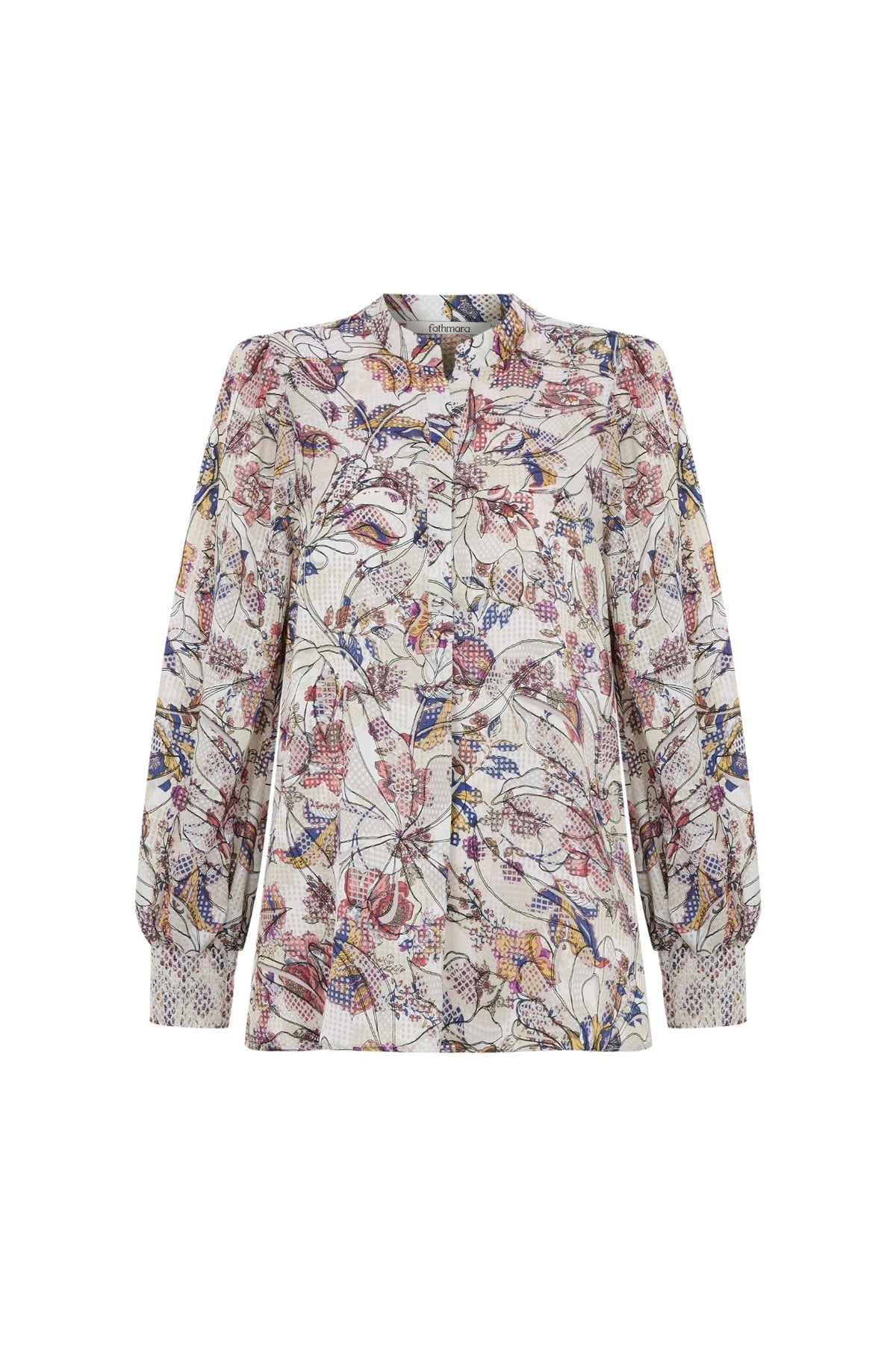 Devi Blouse - Desenli