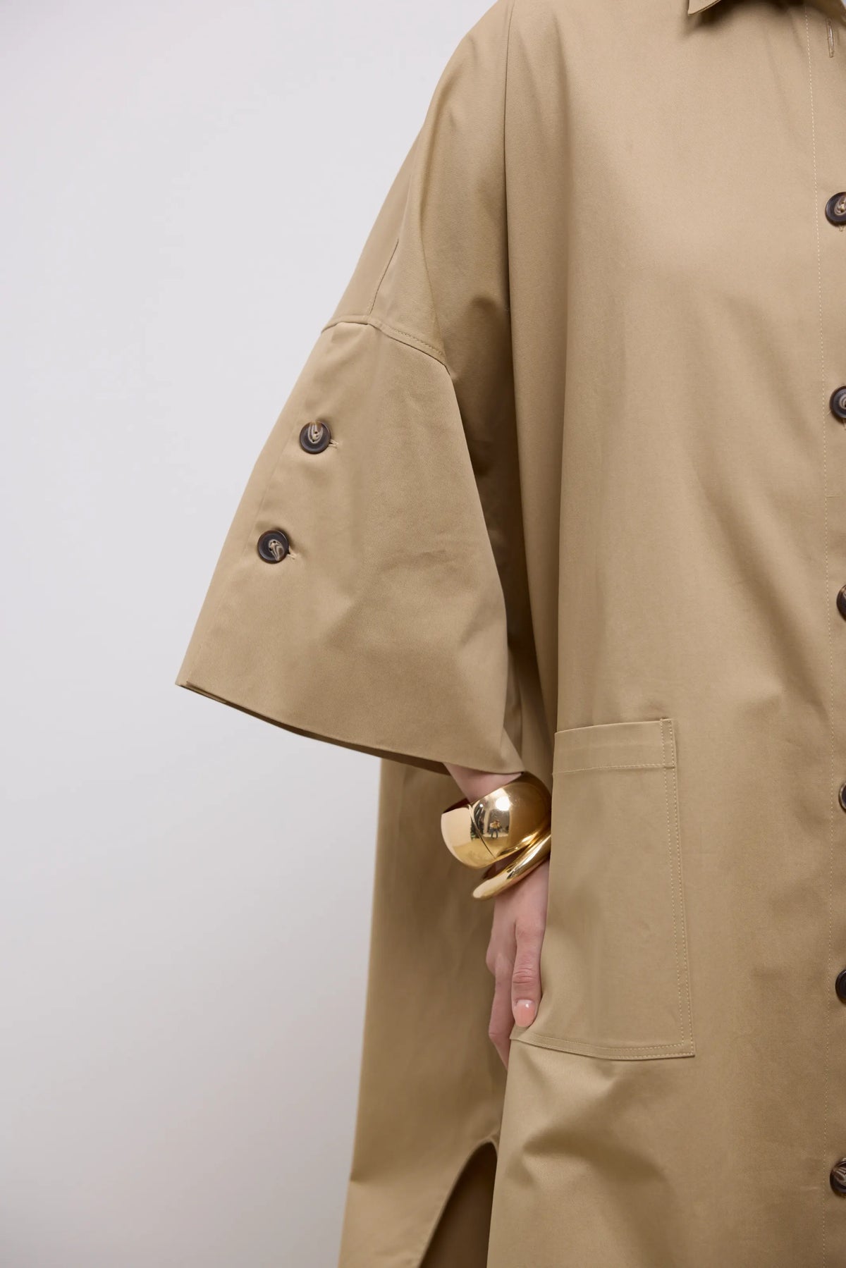 Zelya Overcoat - Bej (3)