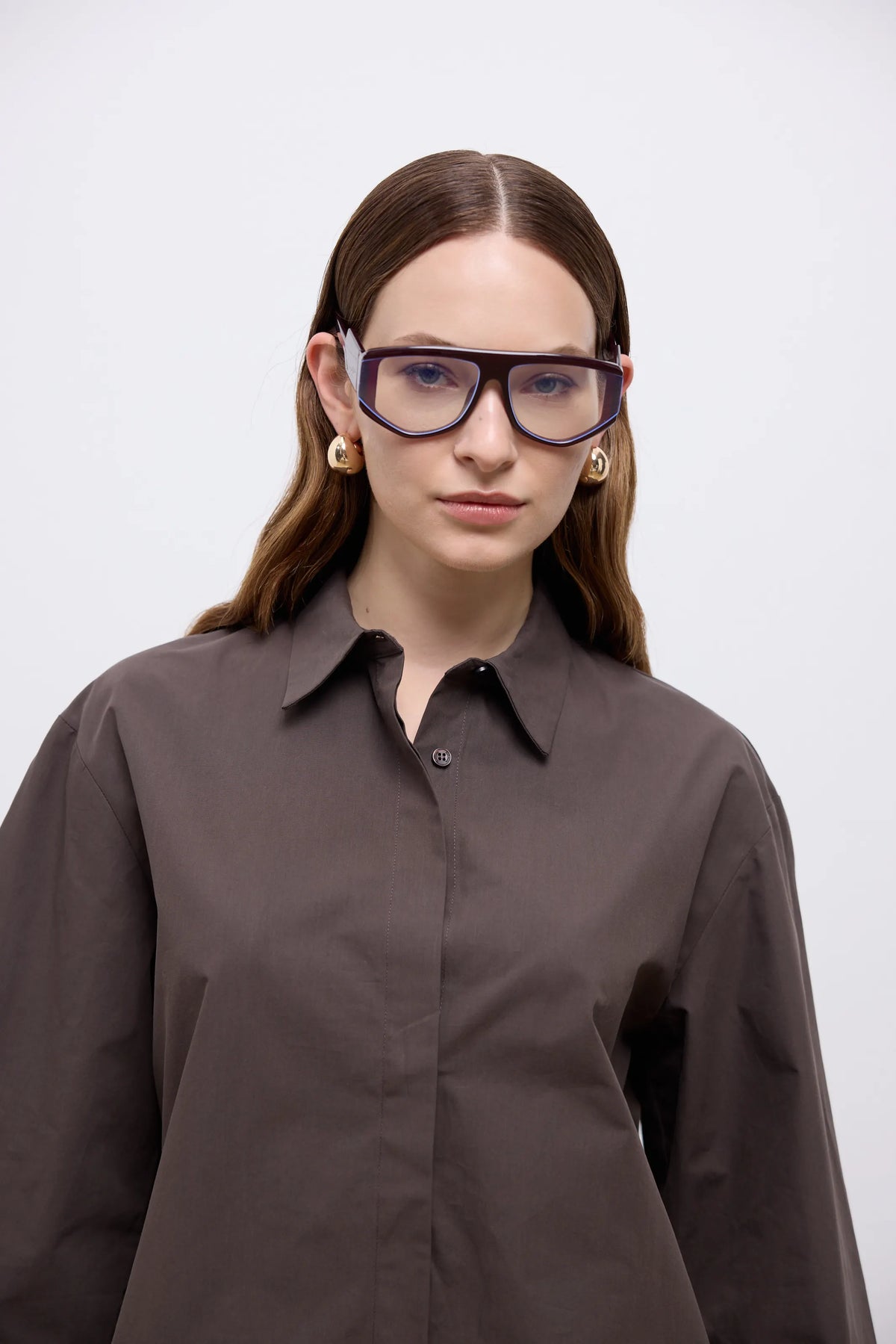 Mare Over Shirt - Kahve (2)