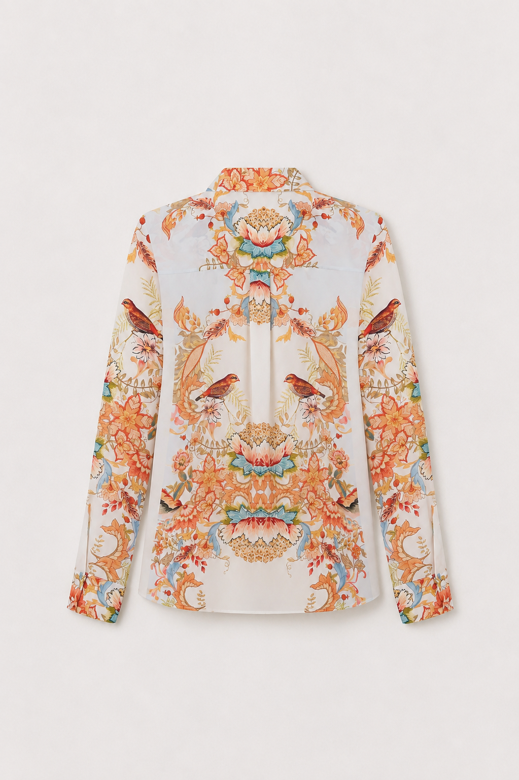 Panela Silk Shirt - Desenli (3)