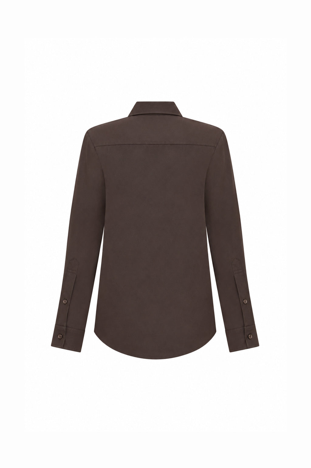 Mira Slim Fit Shirt - Kahve (3)