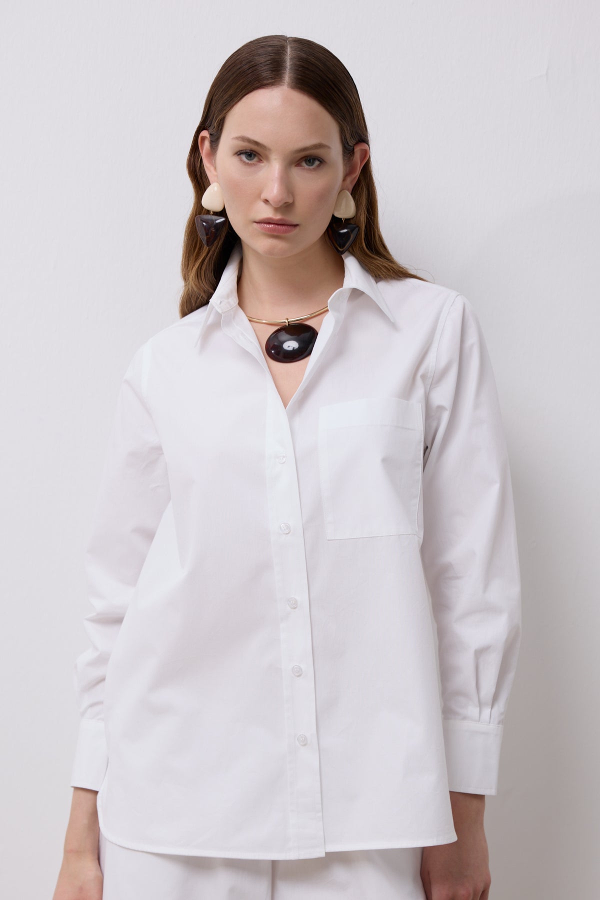Tina Regular Shirt - Beyaz