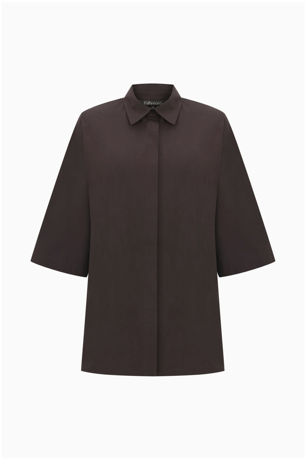 Mare Over Shirt - Kahve (3)