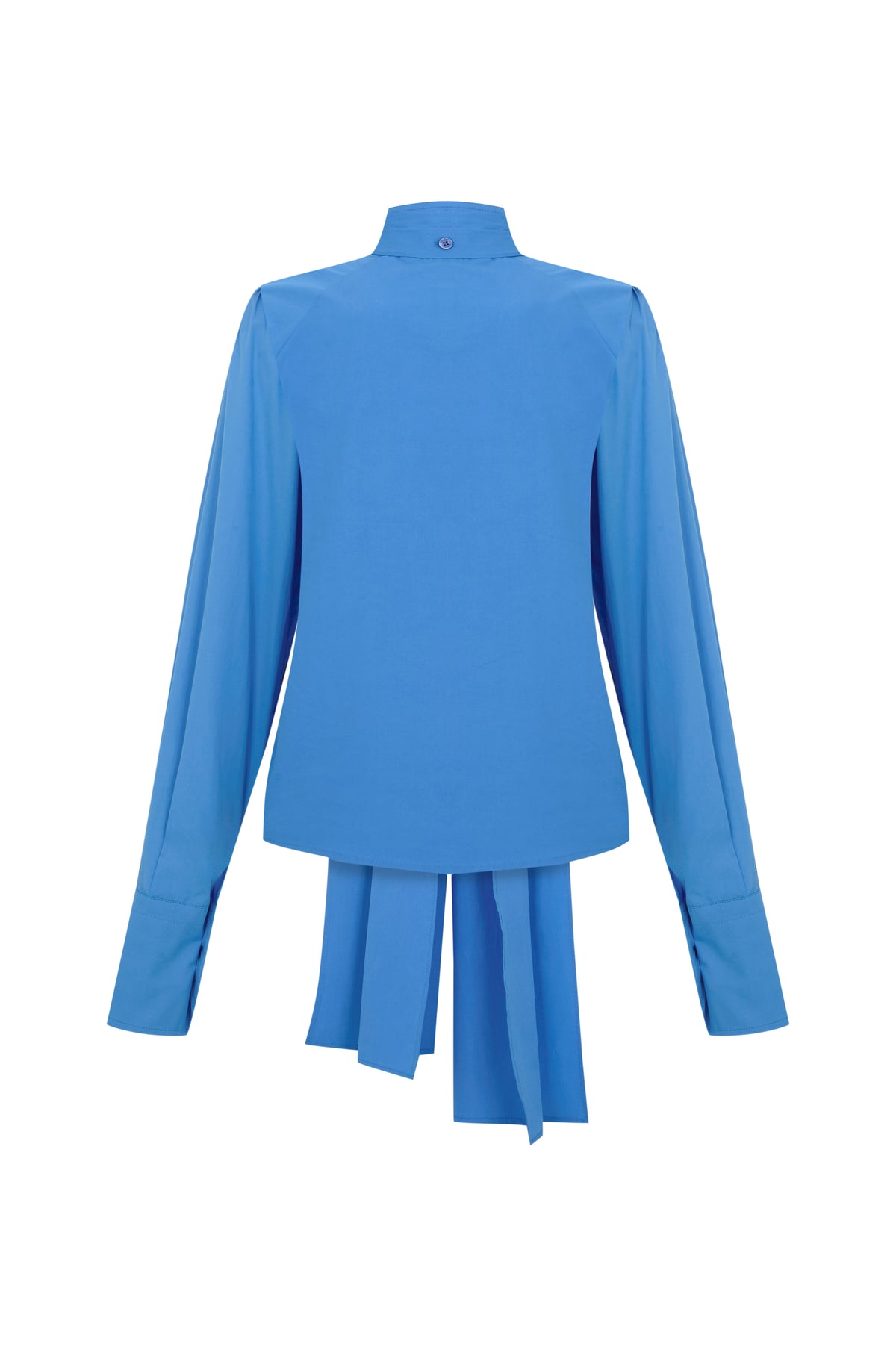Pera Bow Shirt - Mavi (4)